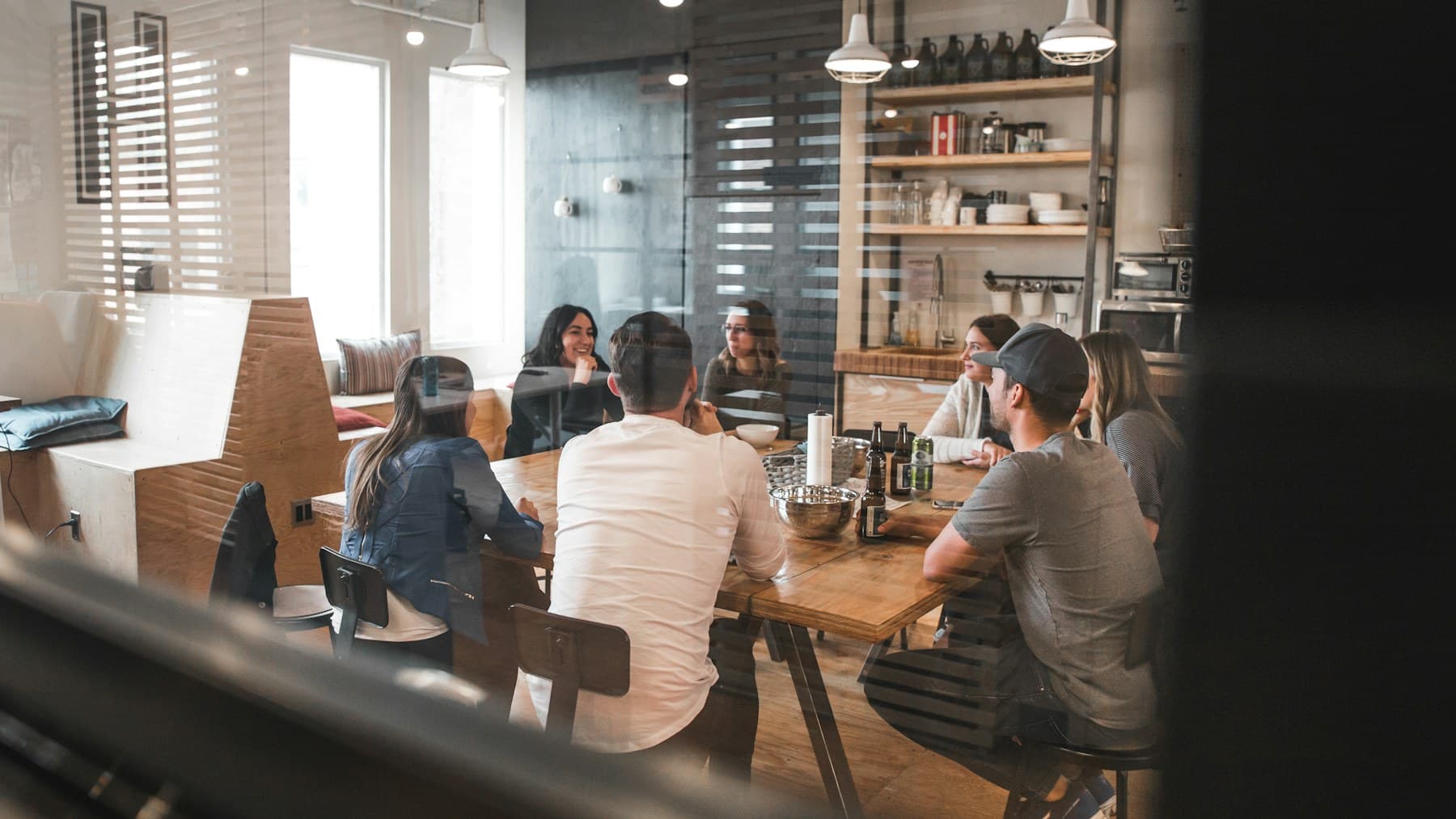 Leadership discussion in a conference setting