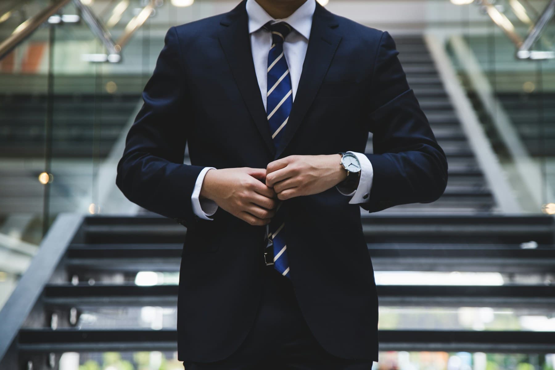 Executive in a considered moment of institutional judgment